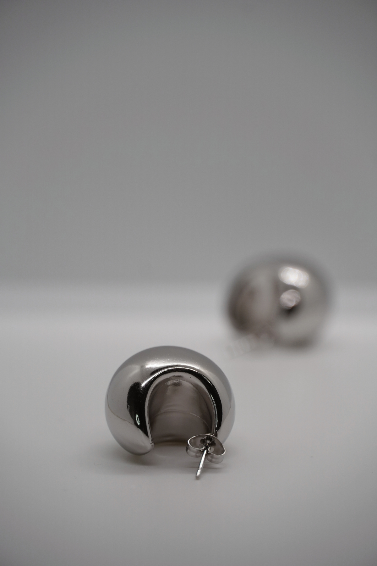 C Earrings – Silver von arya store