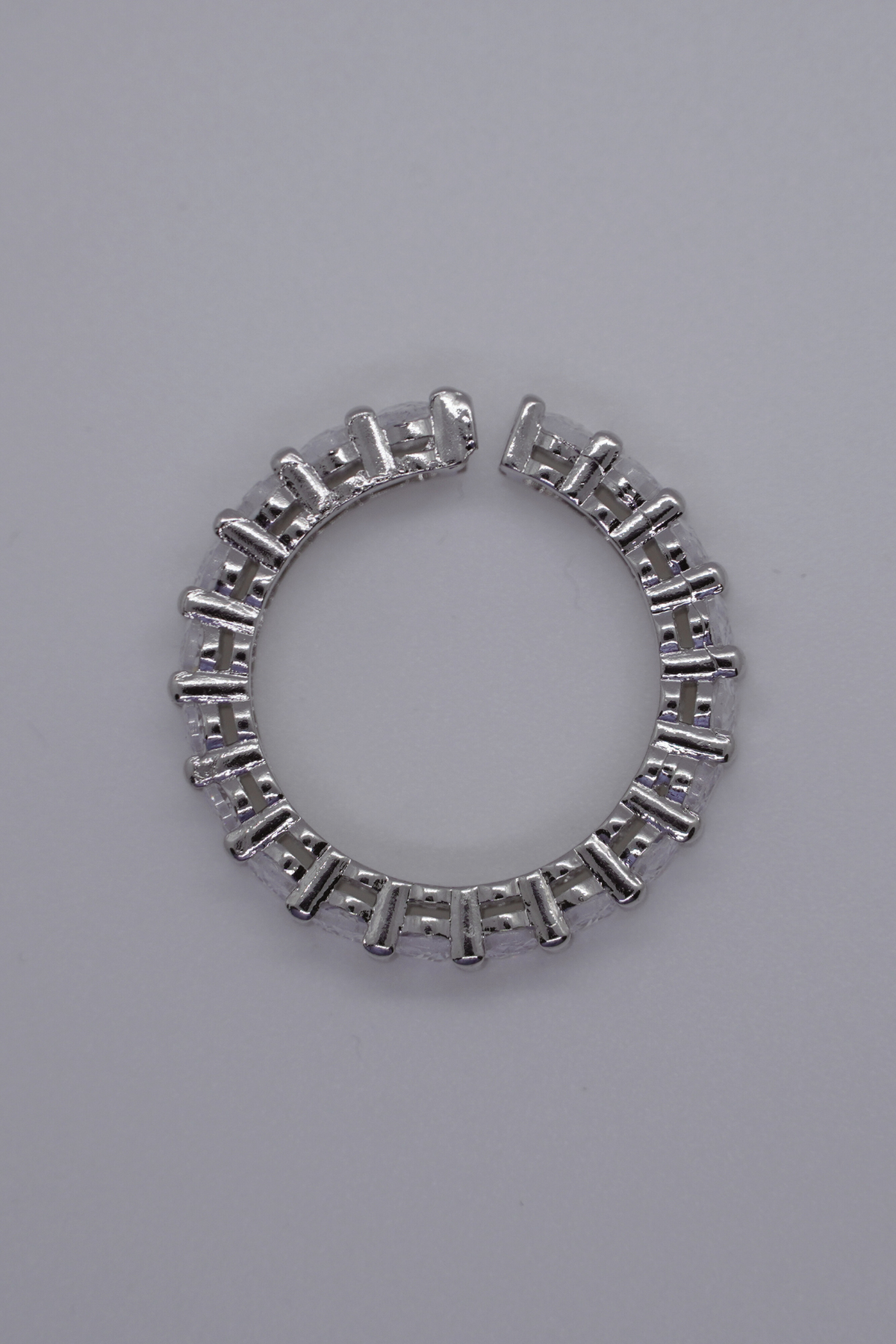 Detailansicht des Radiant Ring aus Stainless Steel