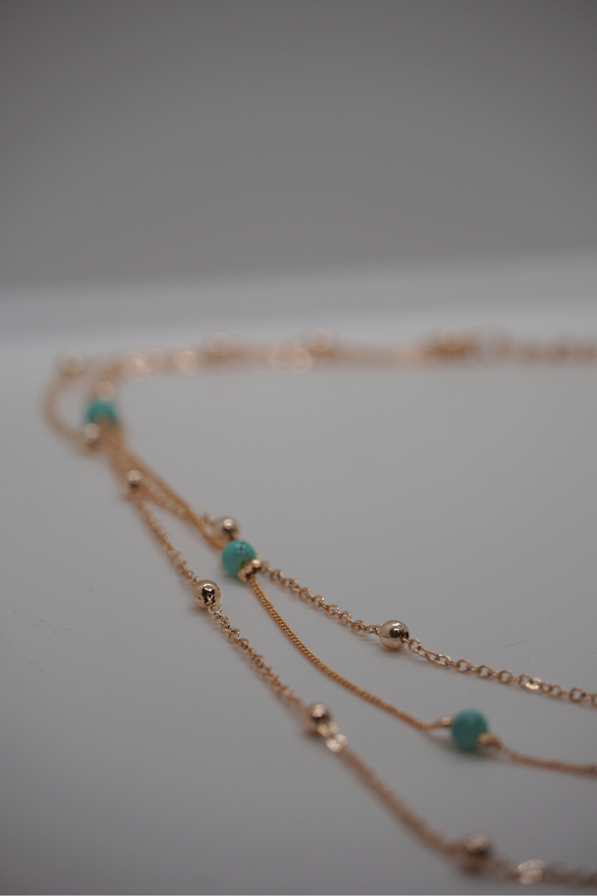 Trio Necklace aus Messing von arya store