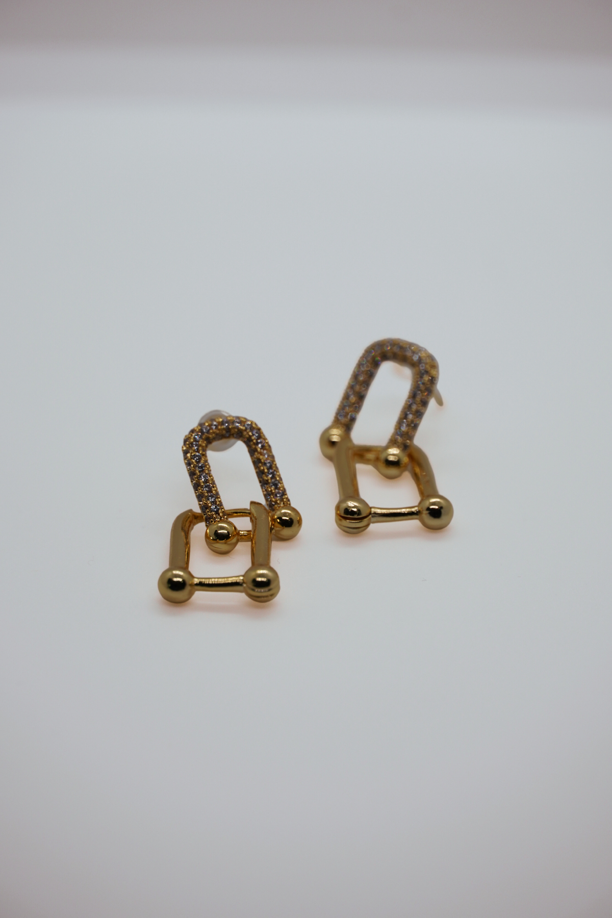 Vintage Gold Earrings – Detailansicht