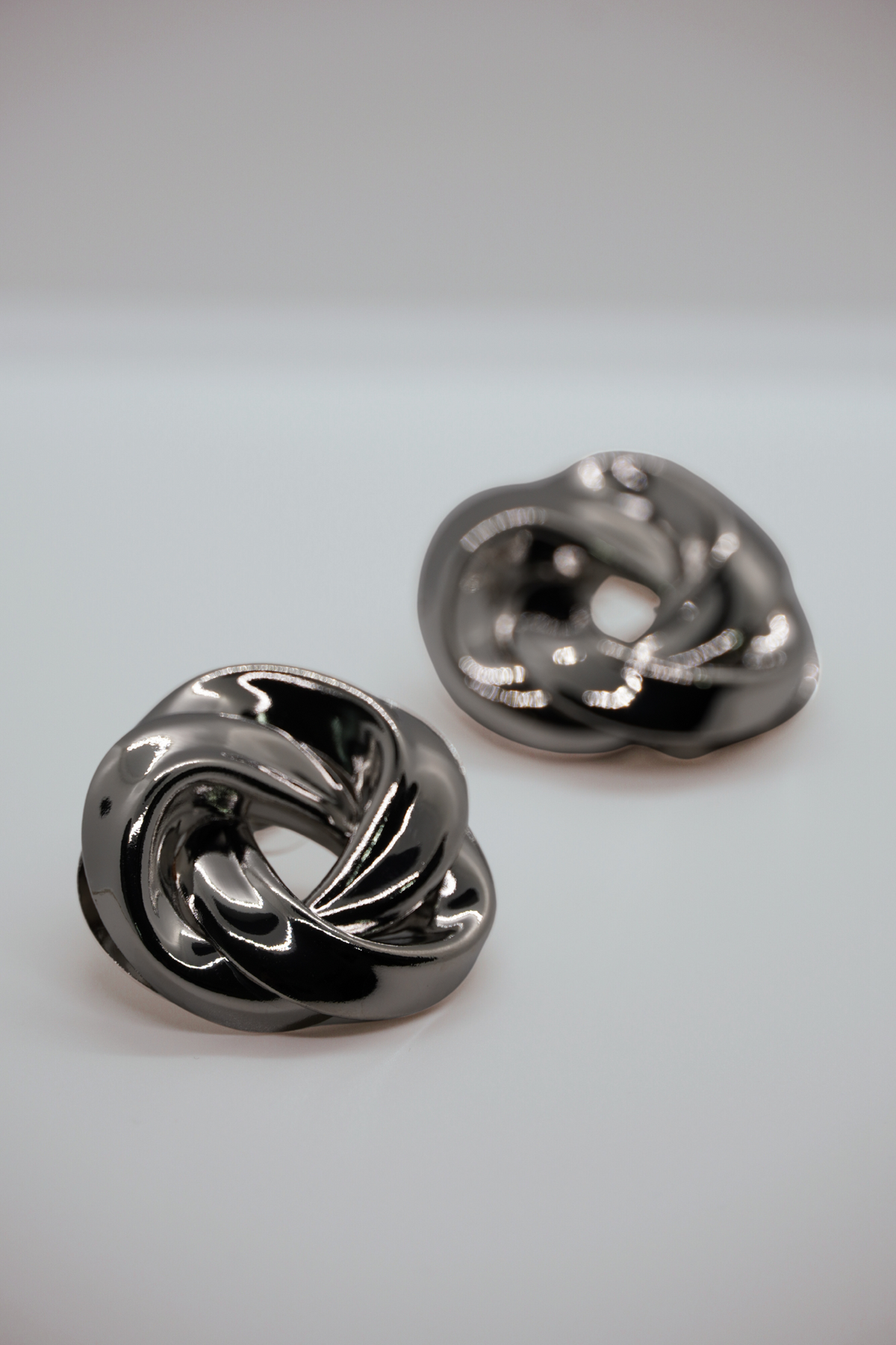 Vintage Silver Earrings – Detailansicht