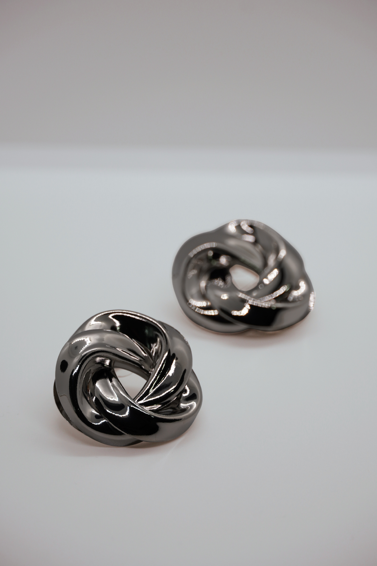 Vintage Silver Earrings – weitere Ansicht